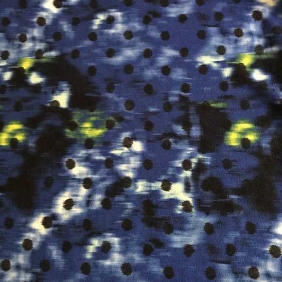 Rare Lululemon Windy Blooms Sapphire Blue Cool Racerback - Picture 7 of 9